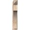 Ekena Millwork Westlake Arts & Crafts Smooth Outlooker, Douglas Fir, 7 1/2"W x 30"D x 42"H OUT08X30X42WTL03SDF - alternate 2